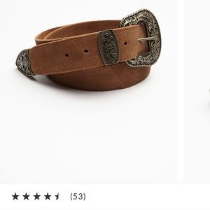 Black rock western belt